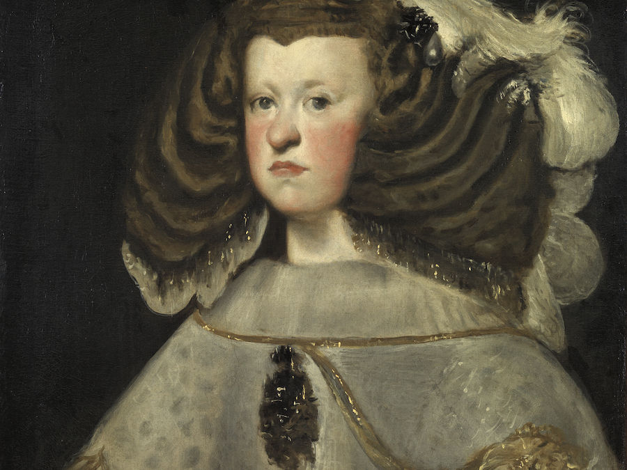 Diego Velázquez: Portrait of Mariana of Austria (1634-1696), Queen of Spain