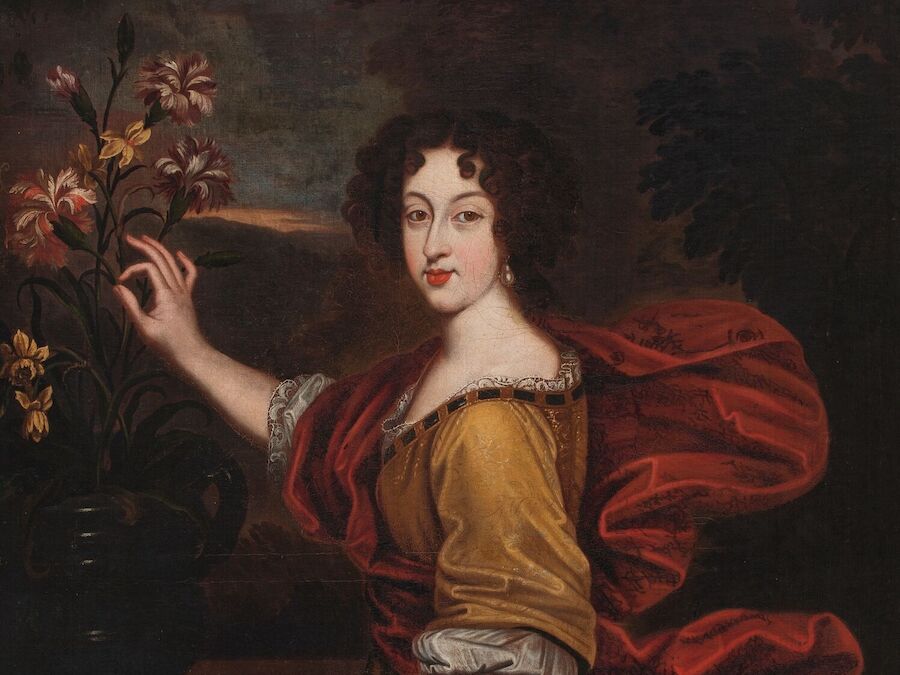 Unidentified author, France, María Luisa de Orleans, c. 1680. O/C, 116 x 94. Museo del Prado, P2388.