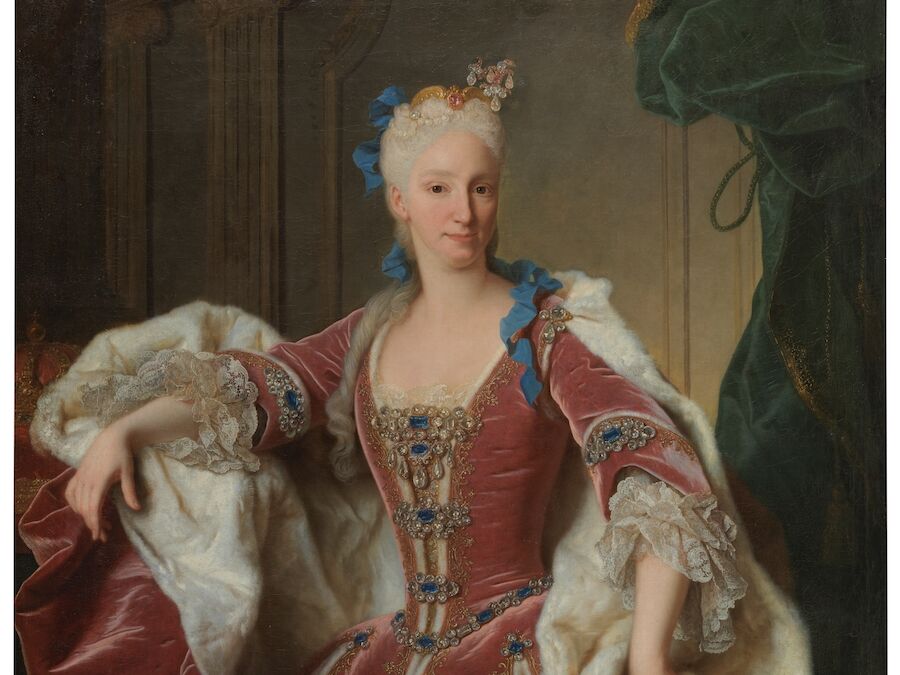 Isabel de Farnesio, reina de España by Jean Ranc, 1723, Madrid (Museo del Prado)