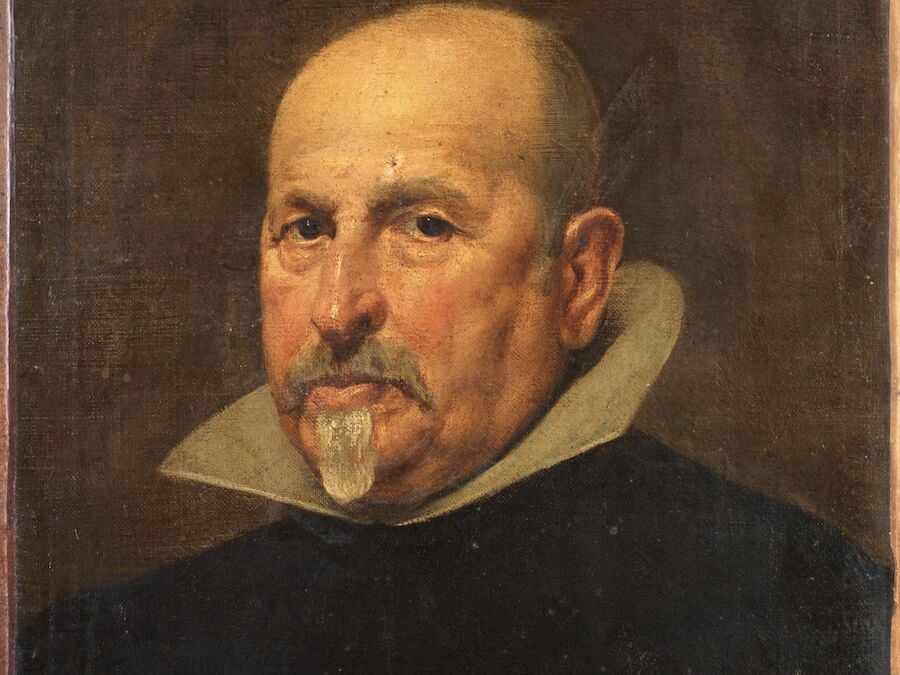 <p>Diego Rodriguez de Silva y Velázquez (1599-1660), <em>Portrait of a Gentleman</em>, attributed to Velázquez by Dr. Cherry and subsequently sold at Bonhams on 7th December 2011 (Photo by Bonhams Catalogue)</p>
