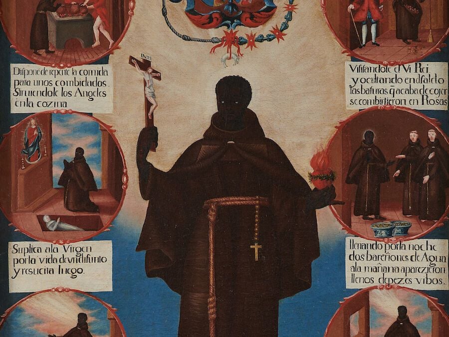 Spanish School, Saint Benedict of Palermo, 1747, Carnegie Museum of Art, Heinz Family Fund